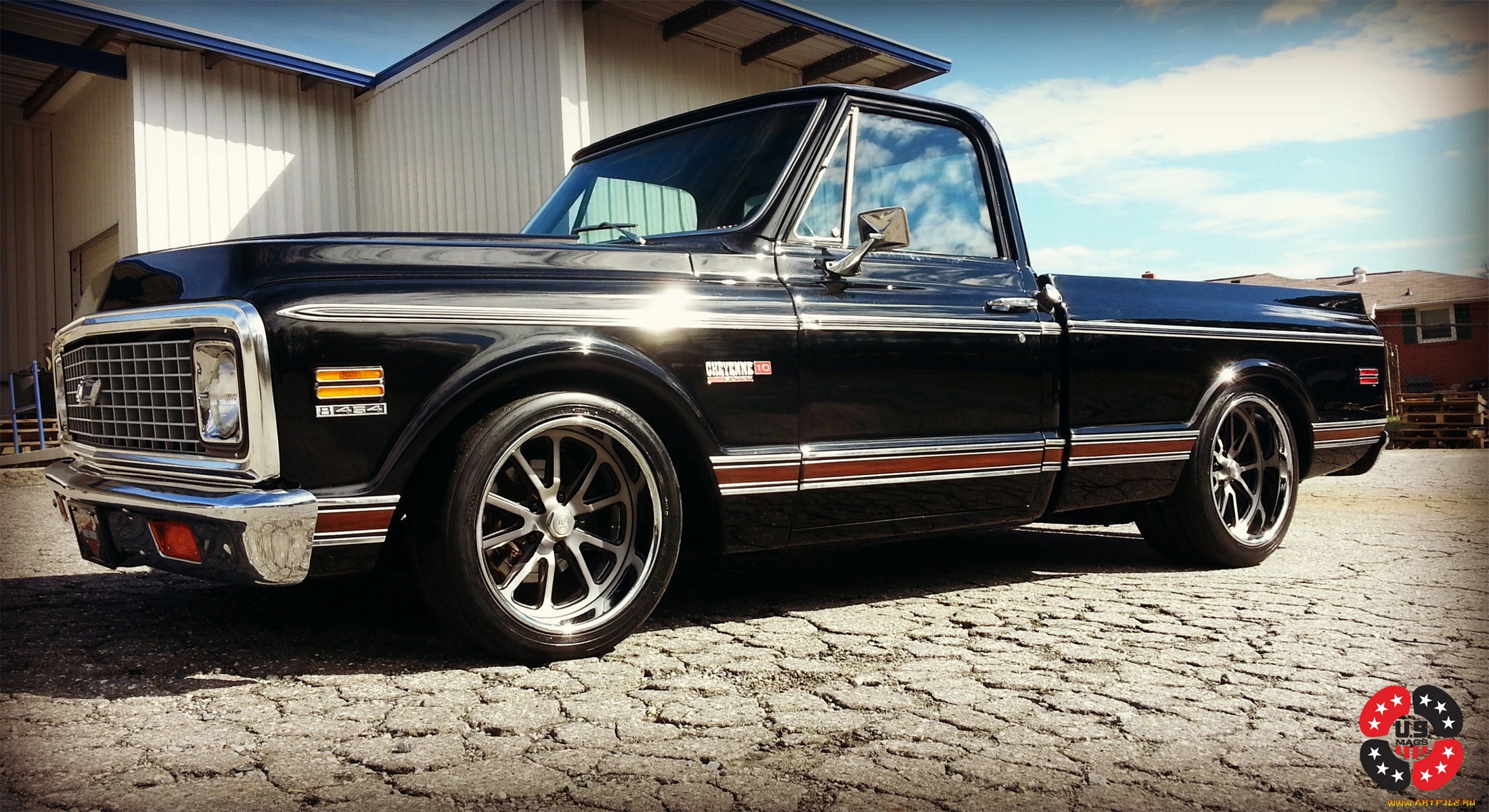 , custom pick-up, lowrider, cheyenne, chevy, c10
